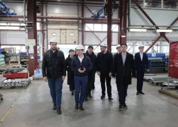 Глава Чехова рассказал о важности развития предприятия «АГМА» для благополучия горожан