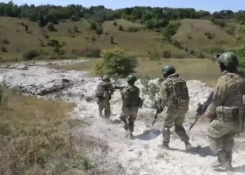 Российские военные группировки «Днепр» наступают в направлении города Запорожье